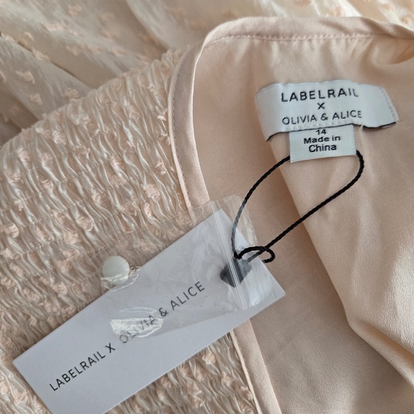 Labelrail x Olivia & Alice Mini Smock Dress - Picture 6 of 9